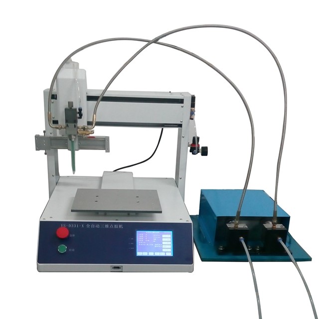 Epoxy resin doming machine for dome sticker label dispenser