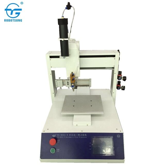 3 axes desktop robot silicon glue dispensing machine,glue dispenser robot adhesive sealant dispense system